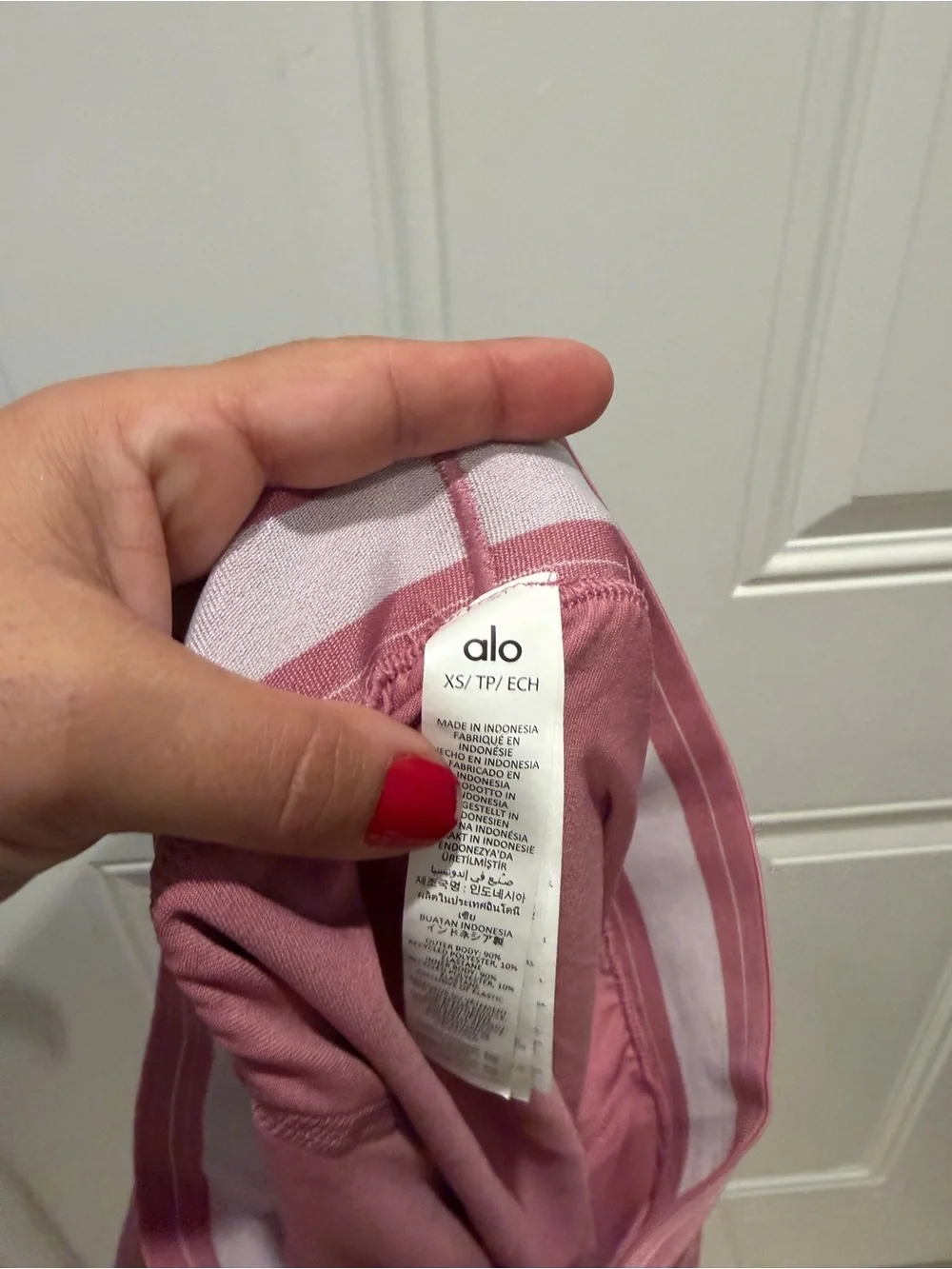 ALO Yoga Wild Rose Pink Match Point Tennis Skirt with Built-In Shorts